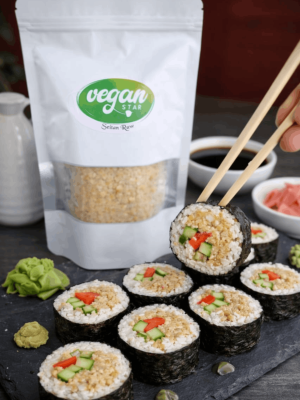 Vegan Seitan Raw is a healthy, plant-based meat substitute made from Nepal’s premium wheat gluten and natural mixed beans, blended with natural spices for a delicious vegan experience.